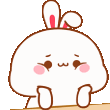Bunny Playful Sticker