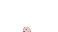 a pixel art drawing of a woman 's leg