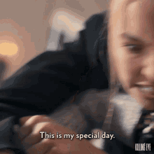 This Is My Special Day Jodie Comer GIF - This Is My Special Day Jodie Comer Villanelle GIFs