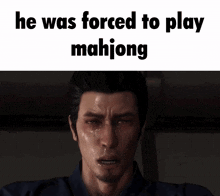 Forced Forced To Play GIF - Forced Forced To Play Mahjong GIFs