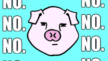 No Pig GIF