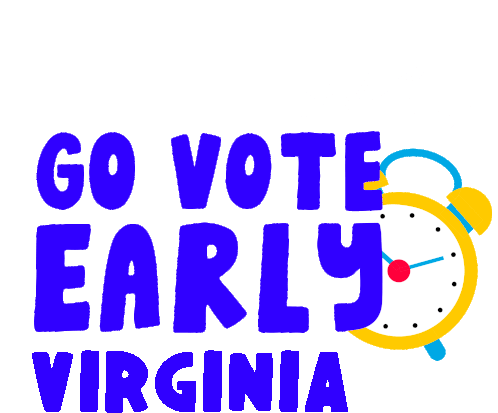 Vote Early Early Voting Sticker - Vote Early Early Voting National Early Voting Day Stickers