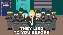 They Lied To You Before South Park GIF - They Lied To You Before South Park S5e8 GIFs