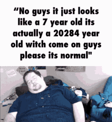 Drink Fat Guy Its Normal GIF - Drink Fat Guy Its Normal Looks Like A7year Old GIFs