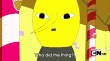 The Thing! Who Did It! GIF - Adventure Time Lemon Grab Who Did The Thing GIFs