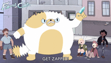 Get Zapped Fionna Campbell GIF - Get Zapped Fionna Campbell Cake GIFs