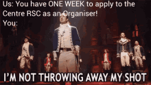 Centre Rsc One Week To Apply GIF - Centre Rsc One Week To Apply Organiser Position GIFs