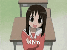 Anime Girl Vibin GIF - Anime Girl Vibin Azumanga GIFs