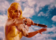 Lady Gaga Machete Kills GIF - Lady Gaga Machete Kills Gun GIFs