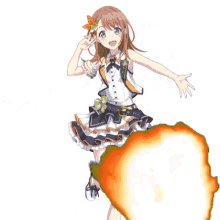 Minori Hanasato Explosion GIF - Minori Hanasato Explosion Explosion Gif GIFs