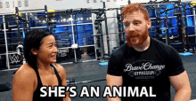 Shes An Animal Stephen Farrelly GIF - Shes An Animal Stephen Farrelly Sheamus GIFs