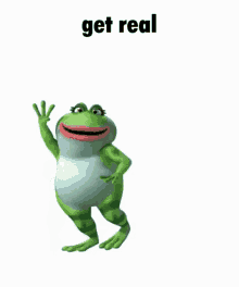 Get Real Frog GIF - Get Real Frog GIFs