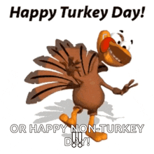 Happy Thanksgiving Happy Turkey Day GIF