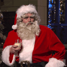 Shrug Santa Claus GIF - Shrug Santa Claus Saturday Night Live GIFs