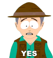Yes Anthropologist Sticker - Yes Anthropologist South Park Stickers