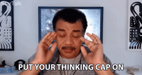 Put Your Thinking Cap On Neil Degrasse Tyson GIF - Put Your Thinking Cap On Neil Degrasse Tyson Startalk GIFs
