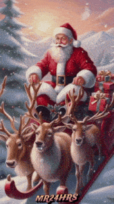 Santa Claus Merry Christmas GIF - Santa Claus Santa Merry Christmas GIFs