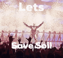 Save Soil Iron Man GIF - Save Soil Iron Man Party GIFs