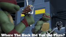 Tmnt Raphael GIF - Tmnt Raphael Where The Heck Did You Get Pizza GIFs