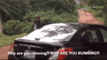 Why Are You Running Why Are You Running Away GIF