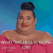What The Hell Is Going On Jayla Sullivan GIF - What The Hell Is Going On Jayla Sullivan Lizzos Watch Out For The Big Grrrls GIFs