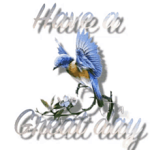 Have A Nice Day Have A Great Day GIF - Have A Nice Day Have A Great Day Bird GIFs