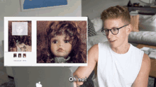 Oh No Cover Mouth GIF - Oh No Cover Mouth Doll GIFs