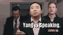Yang Is Speaking Andrew Yang GIF - Yang Is Speaking Andrew Yang Dnc Convention GIFs