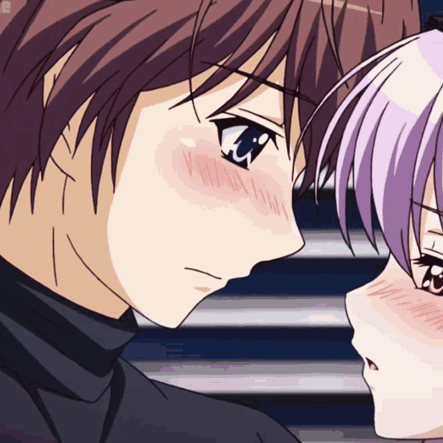 Couple Kiss GIF - Couple Kiss Anime - Discover & Share GIFs