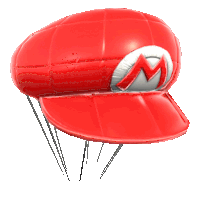 Mario'S Hat Balloon Mario'S Hat Sticker - Mario'S Hat Balloon Mario'S Hat Balloon Stickers