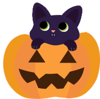 Cat Wink Cat Pumpkin Sticker - Cat Wink Cat Pumpkin Stickers