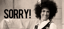 Sorry! - Saturday Night Live GIF - Sorry Im Sorry So Sorry GIFs