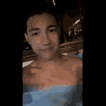 Darren Espanto Swimming GIF - Darren Espanto Swimming Eyebrow Dance GIFs