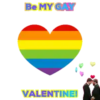 a poster that says bo my gay love is love