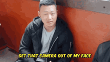Get That Camera Out Of My Face Badgaljerjer GIF - Get That Camera Out Of My Face Badgaljerjer Jamie Zhu GIFs