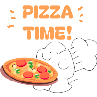 Pizza 比萨 Sticker