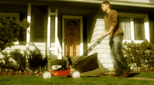 Mowing Dean Winchester GIF - Mowing Dean Winchester Jensen Ackles GIFs