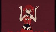 a cartoon of a girl with her tongue sticking out giving the ok sign