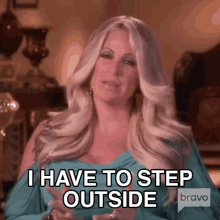 I Have To Step Outside And Get Some Fresh Air Real Housewives Of Atlanta GIF - I Have To Step Outside And Get Some Fresh Air Real Housewives Of Atlanta I Need To Breathe GIFs