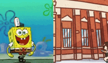 Spongezai Spongebob Dazai GIF - Spongezai Spongebob Dazai GIFs