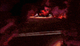 a man in a captain america costume stands in front of a fire