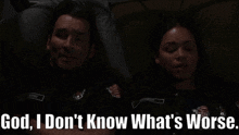 Station 19 Vic Hughes GIF - Station 19 Vic Hughes God I Dont Know Whats Worse GIFs
