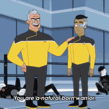 you are a natural born warrior shaxs sam rutherford star trek lower decks you are born to be a fighter