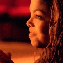 Smiling Janet Jackson GIF - Smiling Janet Jackson Any Time Any Place Song GIFs