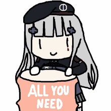 hk416 all you need girls frontline drum