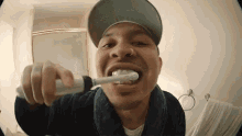 Brushing Teeth Toothbrush GIF - Brushing Teeth Toothbrush Gold GIFs