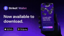 Strike X Crypto Wallet GIF