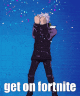 Get On Fortnite Gojo Satoru GIF
