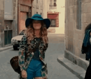 Mamma Mia Lily James GIF - Mamma Mia Lily James Peace Out