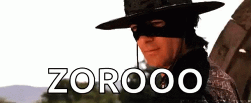 Zorro Mask GIF - Zorro Mask Smile GIFs